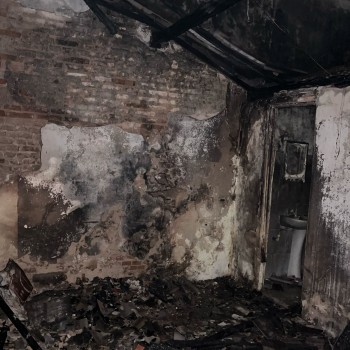 Defesa Civil interdita casa atingida por incêndio na Vila Formosa